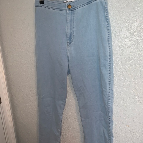 American Apparel high waisted jeans light wash - Picture 5 of 7